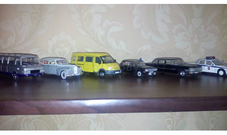 6 моделей, журнальная серия Автолегенды СССР (DeAgostini), 1:43, 1/43, Автолегенды СССР журнал от DeAgostini, Газ