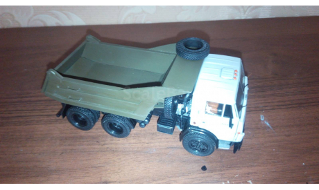 Самосвал, масштабная модель, КамАЗ, Автомобиль в деталях (by SSM), 1:43, 1/43