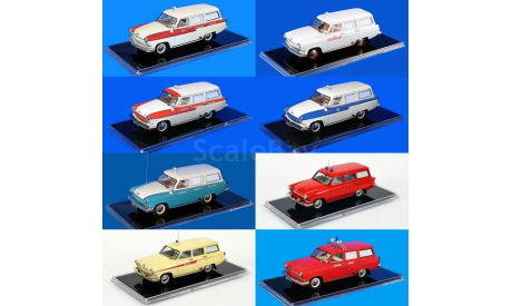ГАЗ-24 «Волга» (ПМГ) Москва ICV253A 1:43, масштабная модель, scale43