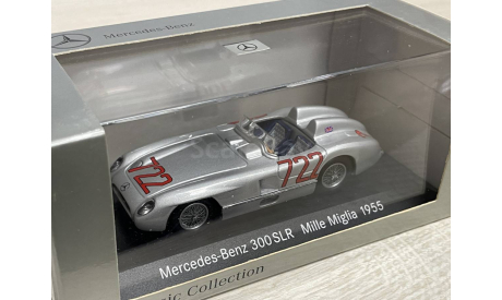 Mercedes 300SLR Mille Miglia 1955 S.Miss Minichamps 1:43, масштабная модель, Mercedes-Benz, scale43