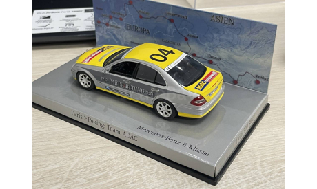Mercedes E-класс Paris-Beijing 1:43, масштабная модель, Minichamps, scale43, Mercedes-Benz