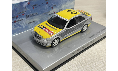 Mercedes E-класс Paris-Beijing 1:43, масштабная модель, Minichamps, scale43, Mercedes-Benz