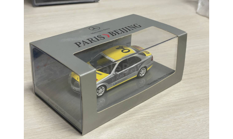 Mercedes E-класс Paris-Beijing 1:43, масштабная модель, Minichamps, scale43, Mercedes-Benz