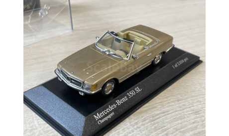 Mercedes 350SL 1972 Minichamps 1:43, масштабная модель, scale43, Mercedes-Benz