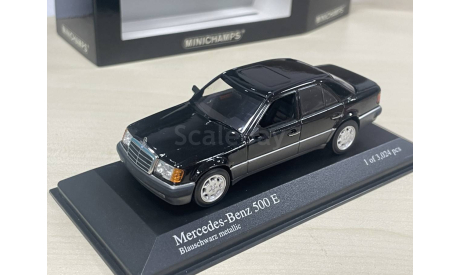 Mercedes 500E W124 Minichamps 1:43, масштабная модель, scale43, Mercedes-Benz