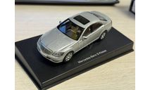 Mercedes S-класс W221 рестайлинг AutoArt 1:43, масштабная модель, Mercedes-Benz, scale43