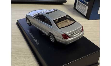 Mercedes S-класс W221 рестайлинг AutoArt 1:43, масштабная модель, Mercedes-Benz, scale43