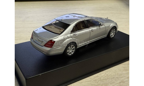 Mercedes S-класс W221 рестайлинг AutoArt 1:43, масштабная модель, Mercedes-Benz, scale43