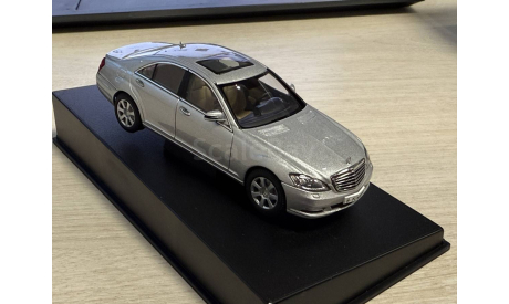 Mercedes S-класс W221 рестайлинг AutoArt 1:43, масштабная модель, Mercedes-Benz, scale43
