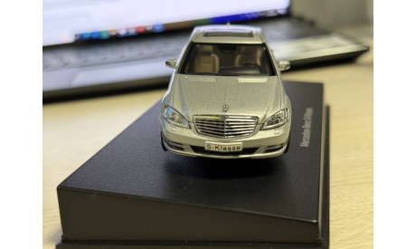 Mercedes S-класс W221 рестайлинг AutoArt 1:43, масштабная модель, Mercedes-Benz, scale43