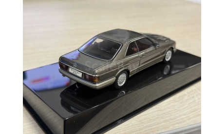 Mercedes 500SEC C126 AutoArt 1:43, масштабная модель, Mercedes-Benz, scale43