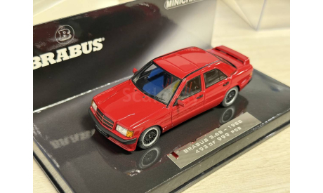 Brabus 3.6S 1988 (Mercedes 190E w201) Minichamps 1:43, масштабная модель, Mercedes-Benz, scale43