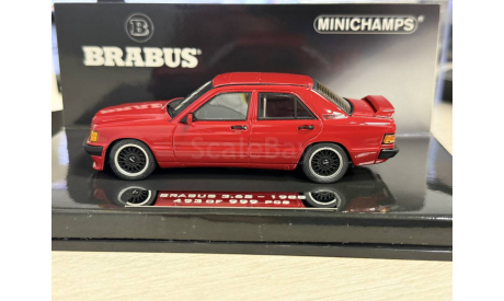 Brabus 3.6S 1988 (Mercedes 190E w201) Minichamps 1:43, масштабная модель, Mercedes-Benz, scale43
