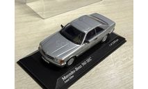 Mercedes 560 SEC C126 Minichamps 1:43, масштабная модель, Mercedes-Benz, scale43