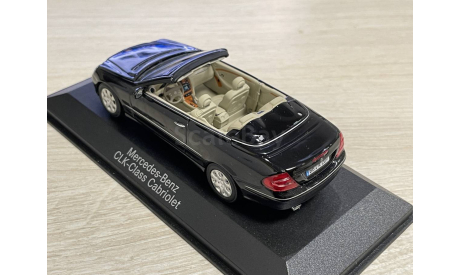 Mercedes CLK A209 Minichamps 1:43, масштабная модель, Mercedes-Benz, 1/43