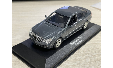 Mercedes E-класс W211 рестайлинг Minichamps 1:43, масштабная модель, scale43, Mercedes-Benz