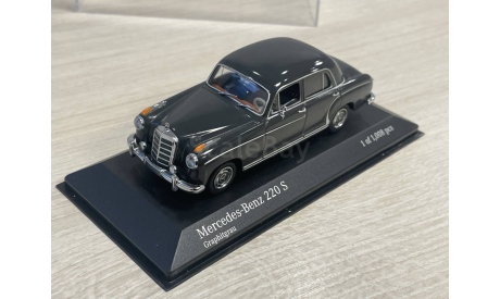 Mercedes 220S Minichamps 1:43, масштабная модель, scale43, Mercedes-Benz