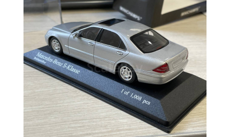 Mercedes S-класс W220 1998Minichamps 1:43, масштабная модель, Mercedes-Benz, scale43