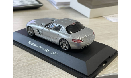 Mercedes SLS AMG Minichamps 1:43, масштабная модель, Mercedes-Benz, scale43