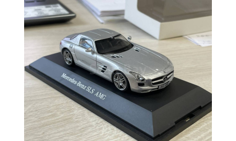 Mercedes SLS AMG Minichamps 1:43, масштабная модель, Mercedes-Benz, scale43