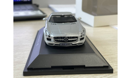 Mercedes SLS AMG Minichamps 1:43, масштабная модель, Mercedes-Benz, scale43