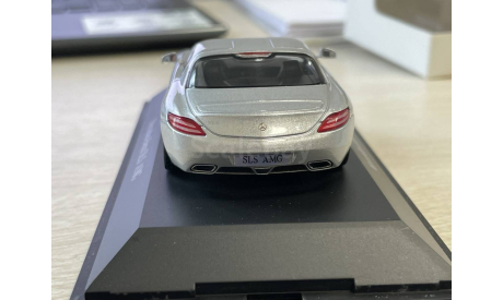 Mercedes SLS AMG Minichamps 1:43, масштабная модель, Mercedes-Benz, scale43