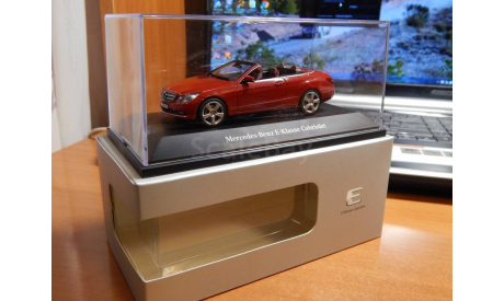 Mercedes-Benz E-Class, А207, 2009г., красный, Schuco, масштабная модель, 1:43, 1/43