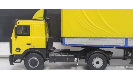 МАЗ 5432 с п/прицепом МАЗ 9758, масштабная модель, Автоистория (АИСТ), scale43