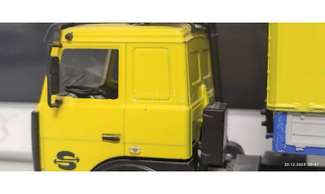 МАЗ 5432 с п/прицепом МАЗ 9758, масштабная модель, Автоистория (АИСТ), scale43