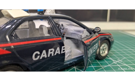 Alfa Romeo 156 1:24 Bburago Италия, масштабная модель, scale24
