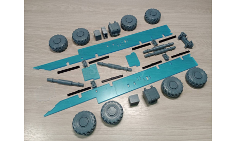 Сборная модель (Kit) БАЛ-Э (СКПУС) 1/43 на шасси МЗКТ-7930, сборные модели артиллерии, Собственная разработка, scale43