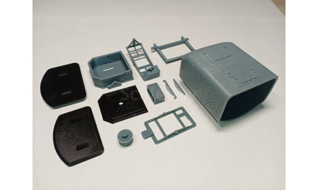 Сборная модель (Kit) БАЛ-Э (СКПУС) 1/43 на шасси МЗКТ-7930, сборные модели артиллерии, Собственная разработка, scale43