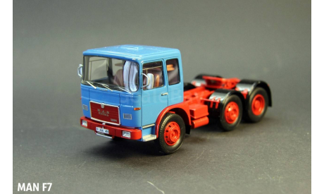 MAN F7 Tractor Blue, масштабная модель, 1:43, 1/43, Neo Scale Models