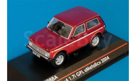 ICV088A Lada Niva 4x4 ’Metalic’, масштабная модель, ВАЗ, 1:43, 1/43