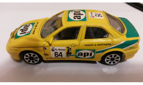 Alfa Romeo 156 GTmade in Italia., масштабная модель, Bburago, scale43