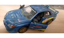 SUBARU IMPREZA WRX STI 2006, масштабная модель, Motor max, scale24