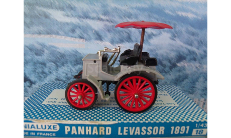 1/43 Minialuxe (France) Panhard Levassor 1891 #18, масштабная модель, 1:43