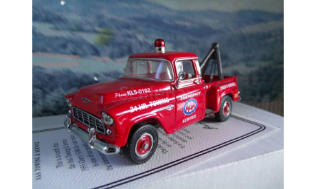 1/43  Matchbox collectibles 1955 Chevrolet 3100 AAA towing & service YRS01, масштабная модель, scale43, Ford