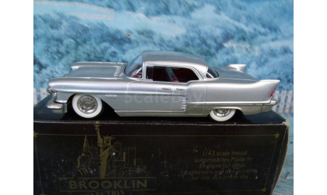 1/43   Brooklin models BRK.27 1957 CADILLAC Eldorado Brougham white metal, масштабная модель, scale43
