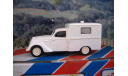 1/43  Record (France) Peugeot 202 Ambulance Handmade Resin Model Car, масштабная модель, scale43