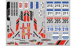 Декаль. Lada Poch Спорт