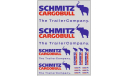 Декаль Эмблема для полуприцепов Schmitz Cargobull (100х140) DKM0178, фототравление, декали, краски, материалы, scale43, maksiprof