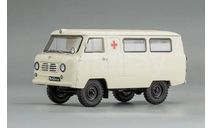 Dip Models. УАЗ 450A «Скорая Медицинская Помощь» (интерьер гражданской скорой) - г. Аксай - 1967 г., масштабная модель, scale43