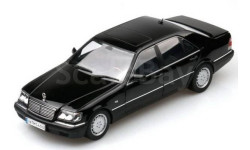 NOREV. MERCEDES-BENZ S600 (W140) (1997), Black