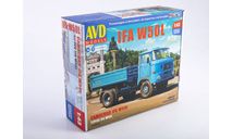 Авто в деталях. Кит IFA W50L самосвал. SSM 1566AVD, сборная модель автомобиля, AVD Models, scale43