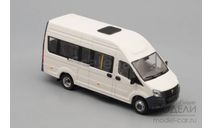 НАП. ГАЗель Next A65R32 пассажирская, белая, масштабная модель, scale43, Наш Автопром