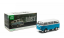 Greenlight. Volkswagen T2a Bus ’Dharma Van’ 1971 (из телесериала ’Остаться в живых’) LOST, масштабная модель, 1:43, 1/43, Greenlight Collectibles