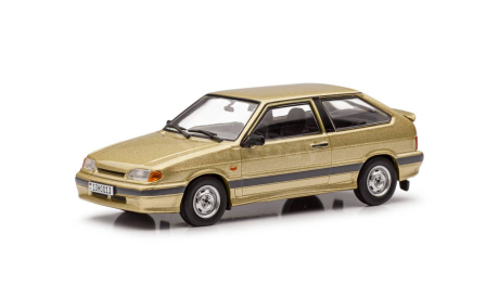 ArModel. ВАЗ-2113 Lada Samara II бежевый металлик, масштабная модель, scale43