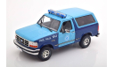 Greenlight. FORD Bronco Massachusetts State Police (1996), масштабная модель, 1:18, 1/18, Greenlight Collectibles