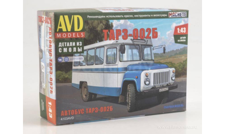 Авто в деталях. Кит ТАРЗ-002Б SSM 4103AVD, сборная модель автомобиля, 1:43, 1/43, AVD Models, ЗИЛ